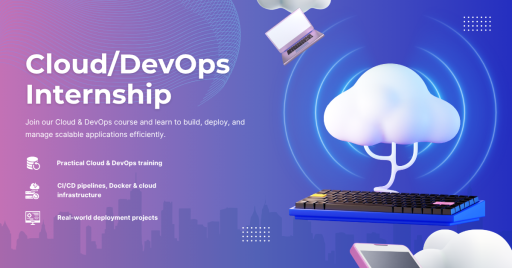 Cloud DevOps Internship Course Banner